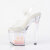 Pleaser ENCHANT-708AQUA-01 Sandali Con Plateau Trasparente EU-37 / US-7