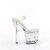 Pleaser ENCHANT-708AQUA-02 Sandali Con Plateau Trasparente EU-35 / US-5