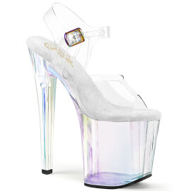 Pleaser ENCHANT-708HT Sandali Con Plateau Trasparente Holo Fumo Multicolore EU-35 / US-5
