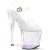 Pleaser ENCHANT-708HT Sandali Con Plateau Trasparente Holo Fumo Multicolore EU-35 / US-5