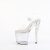 Pleaser ENCHANT-708RS Sandali Con Plateau Trasparente Strass Trasparente EU-37 / US-7