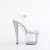 Pleaser ENCHANT-708RS-01 Sandali Con Plateau Trasparente Strass Trasparente EU-38 / US-8