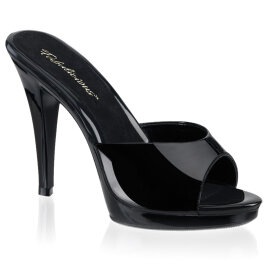 Fabulicious FLAIR-401-2 Mules Nero EU-43 / US-13