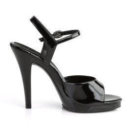 Fabulicious FLAIR-409 Sandali Vernice Nero EU-36 / US-6