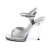 Fabulicious FLAIR-419 Sandali In Stile Gotico Trasparente Glitter Argento EU-42 / US-12