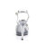 Fabulicious FLAIR-419 Sandali In Stile Gotico Trasparente Glitter Argento EU-42 / US-12
