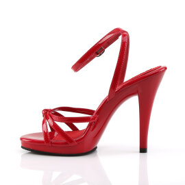 Fabulicious FLAIR-436 Sandali Vernice Rosso EU-38 / US-8