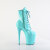 Pleaser FLAMINGO-1020 Stivaletti Con Plateau Vernice Turchese EU-37 / US-7