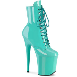 Pleaser FLAMINGO-1020 Stivaletti Con Plateau Vernice...