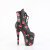 Pleaser FLAMINGO-1020KISSES Stivaletti Con Plateau Similpelle Nero EU-35 / US-5