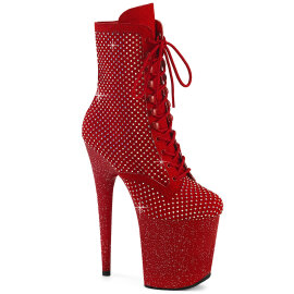 Pleaser FLAMINGO-1020RM Stivaletti Con Plateau Similpelle...
