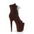 Pleaser FLAMINGO-1021FS Stivaletti Con Plateau Similpelle Marrone EU-37 / US-7