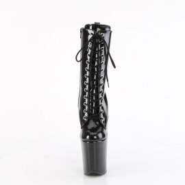 Pleaser FLAMINGO-1040GP Stivaletti Con Plateau Vernice...