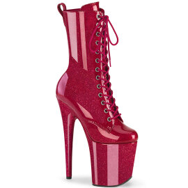 Pleaser FLAMINGO-1040GP Stivaletti Con Plateau Vernice...
