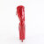 Pleaser FLAMINGO-1040GP Stivaletti Con Plateau Vernice Glitter Rosso EU-35 / US-5