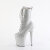 Pleaser FLAMINGO-1040GP Stivaletti Con Plateau Vernice Glitter Argento EU-35 / US-5