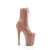 Pleaser FLAMINGO-1040TT Stivaletti Con Plateau Vernice Beige Bianco EU-35 / US-5