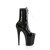 Pleaser FLAMINGO-1040TT Stivaletti Con Plateau Vernice Nero Bianco EU-35 / US-5