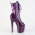 Pleaser FLAMINGO-1041GP Stivaletti Con Plateau Vernice Glitter Viola Scuro EU-35 / US-5