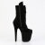 Pleaser FLAMINGO-1045VEL Stivaletti Con Plateau Velluto Nero EU-38 / US-8