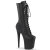 Pleaser FLAMINGO-1054 Stivaletti Con Plateau Similpelle Nero EU-37 / US-7