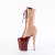 Pleaser FLAMINGO-1054DC Stivaletti Con Plateau Vernice Rosso EU-37 / US-7