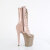 Pleaser FLAMINGO-1054DC Stivaletti Con Plateau Vernice Rosa EU-37 / US-7
