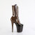 Pleaser FLAMINGO-1054DC Stivaletti Con Plateau Vernice Marrone Moka EU-35 / US-5