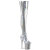 Pleaser FLAMINGO-3000HWR Stivali Sopra Il Ginocchio Con Plateau Holo Argento EU-42 / US-12