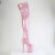 Pleaser FLAMINGO-3020GP Stivali Sopra Il Ginocchio Con Plateau Vernice Glitter Rosa EU-37 / US-7