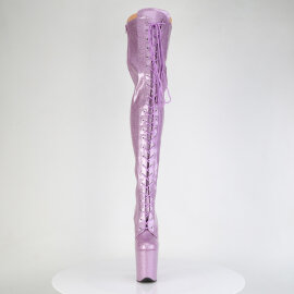 Pleaser FLAMINGO-3020GP Stivali Sopra Il Ginocchio Con...