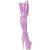 Pleaser FLAMINGO-3020GP Stivali Sopra Il Ginocchio Con Plateau Vernice Glitter Viola EU-36 / US-6