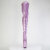 Pleaser FLAMINGO-3020GP Stivali Sopra Il Ginocchio Con Plateau Vernice Glitter Viola EU-36 / US-6