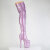 Pleaser FLAMINGO-3020GP Stivali Sopra Il Ginocchio Con Plateau Vernice Glitter Viola EU-36 / US-6