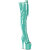 Pleaser FLAMINGO-3021GP Stivali Sopra Il Ginocchio Con Plateau Vernice Glitter Turchese EU-37 / US-7