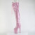 Pleaser FLAMINGO-3021GP Stivali Sopra Il Ginocchio Con Plateau Vernice Rosa EU-38 / US-8