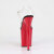 Pleaser FLAMINGO-808 Sandali Con Plateau Trasparente Rosso EU-35 / US-5