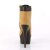 Pleaser DELIGHT-600TL-02 Stivaletti - Similpelle Nabuk Marroncino/Marrone Scuro Opaco EU-38 / US-8