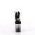 Pleaser FLAMINGO-808SS Sandali Con Plateau Trasparente Glitter Argento EU-37 / US-7