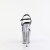 Pleaser FLAMINGO-808T-1 Sandali Con Plateau Trasparente Fumo Nero EU-35 / US-5