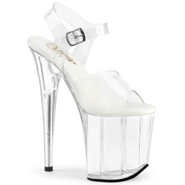 Pleaser FLAMINGO-808VL Sandali Con Plateau Trasparente EU-41 / US-11