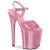 Pleaser FLAMINGO-809GP Sandali Con Plateau Vernice Holo Fumo Rosa EU-35 / US-5