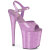 Pleaser FLAMINGO-809GP Sandali Con Plateau Vernice Glitter Viola Chiaro EU-37 / US-7