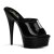 Pleaser Mules DELIGHT-601 Vernice Nero/Nero EU-35 / US-5