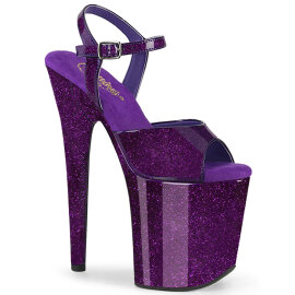 Pleaser FLAMINGO-809GP Sandali Con Plateau Vernice...