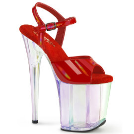 Pleaser FLAMINGO-809HT Sandali Con Plateau Vernice Holo...
