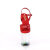 Pleaser FLAMINGO-809HT Sandali Con Plateau Vernice Holo Fumo Rosso EU-35 / US-5