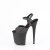 Pleaser FLAMINGO-809REFL Sandali Con Plateau Trasparente Nero EU-35 / US-5
