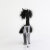 Pleaser FLAMINGO-824F Sandali Con Plateau Trasparente Nero EU-35 / US-5