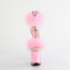 Pleaser FLAMINGO-824F Sandali Con Plateau Trasparente...